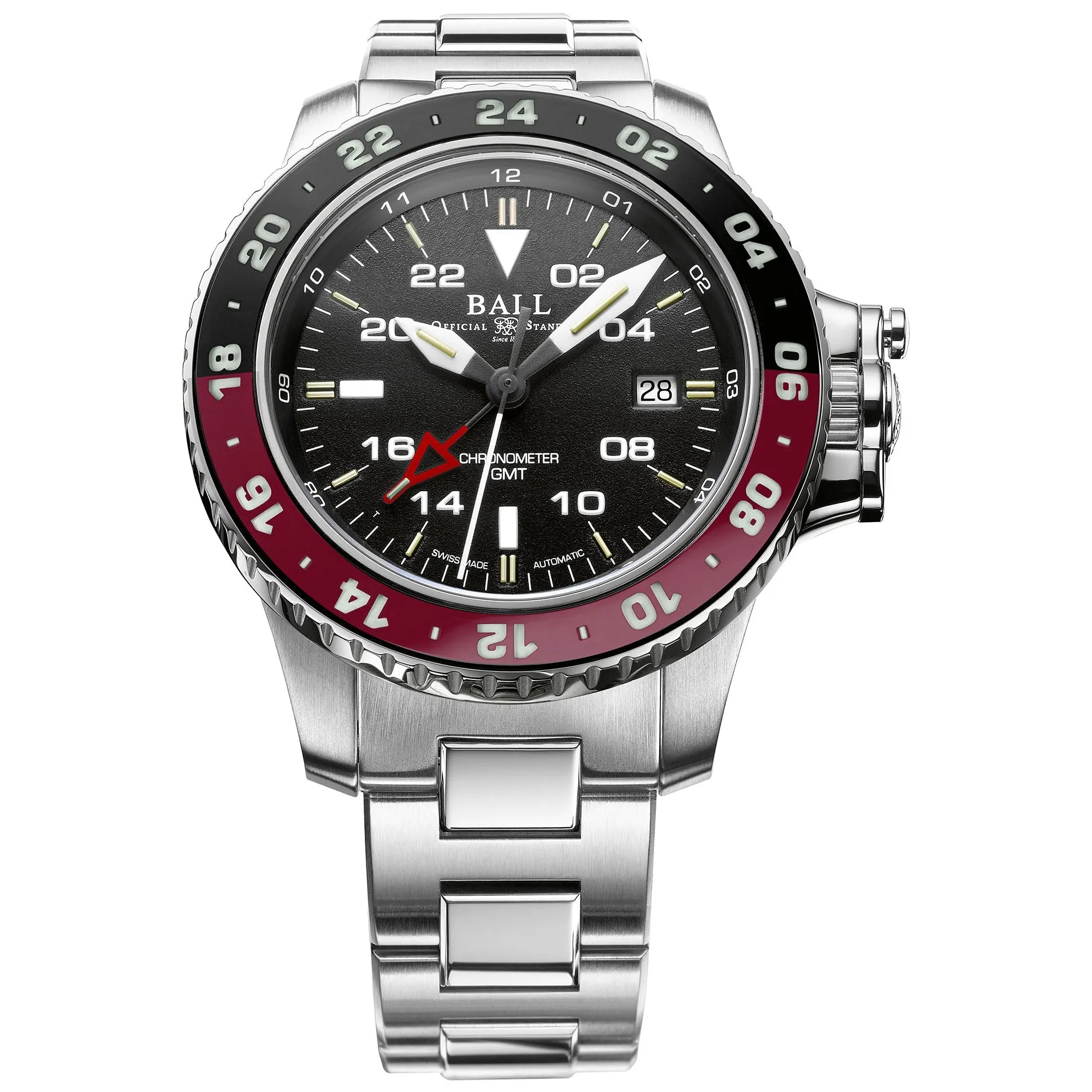 Ball Engineer Hydrocarbon AeroGMT II Men's Black Watch DG2018C-S3C-BK