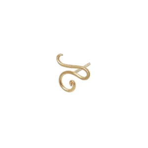 Boa 14K Gold Earring