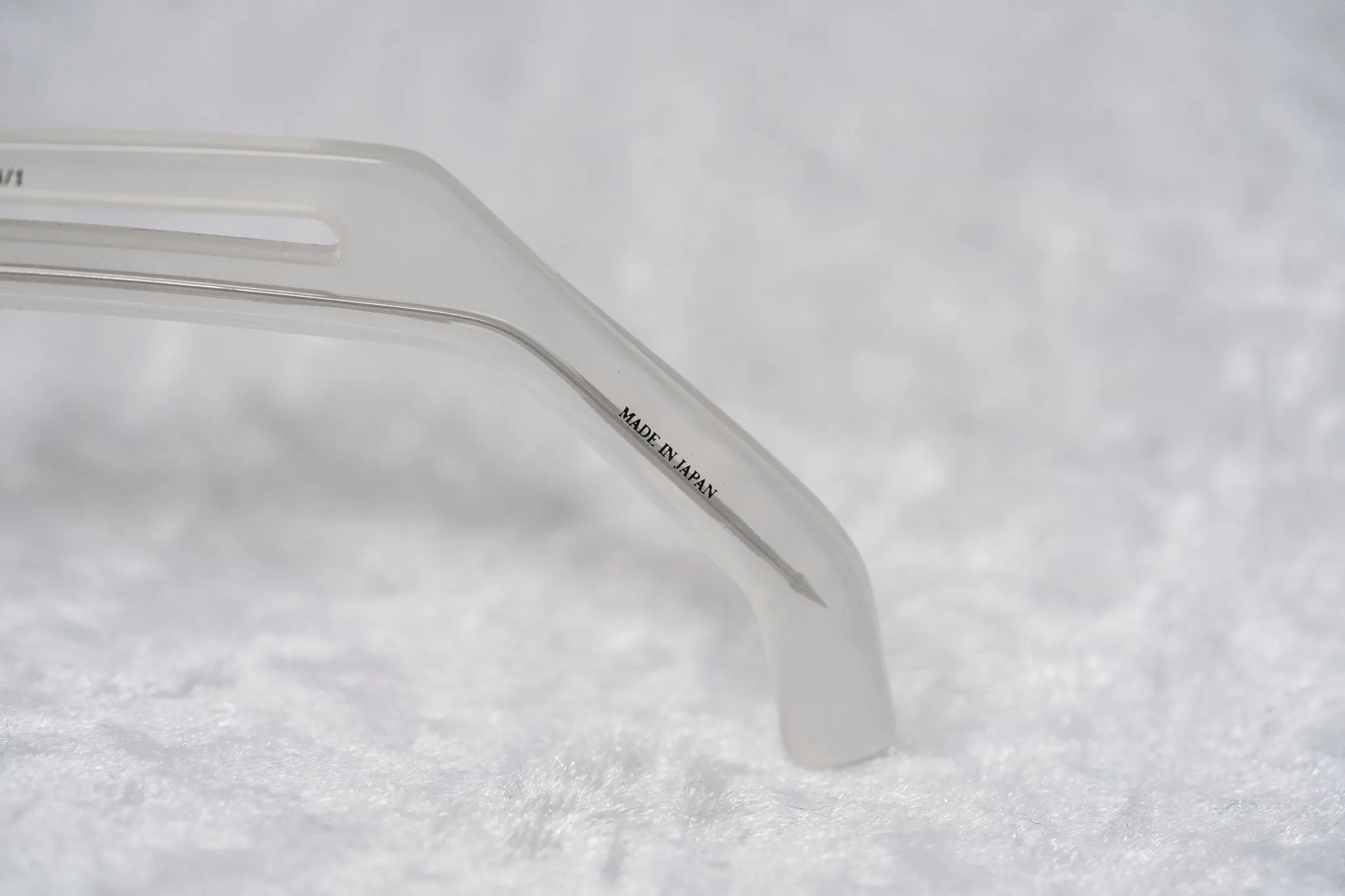 Boris Bidjan Saberi Sunglasses Misty White and Grey