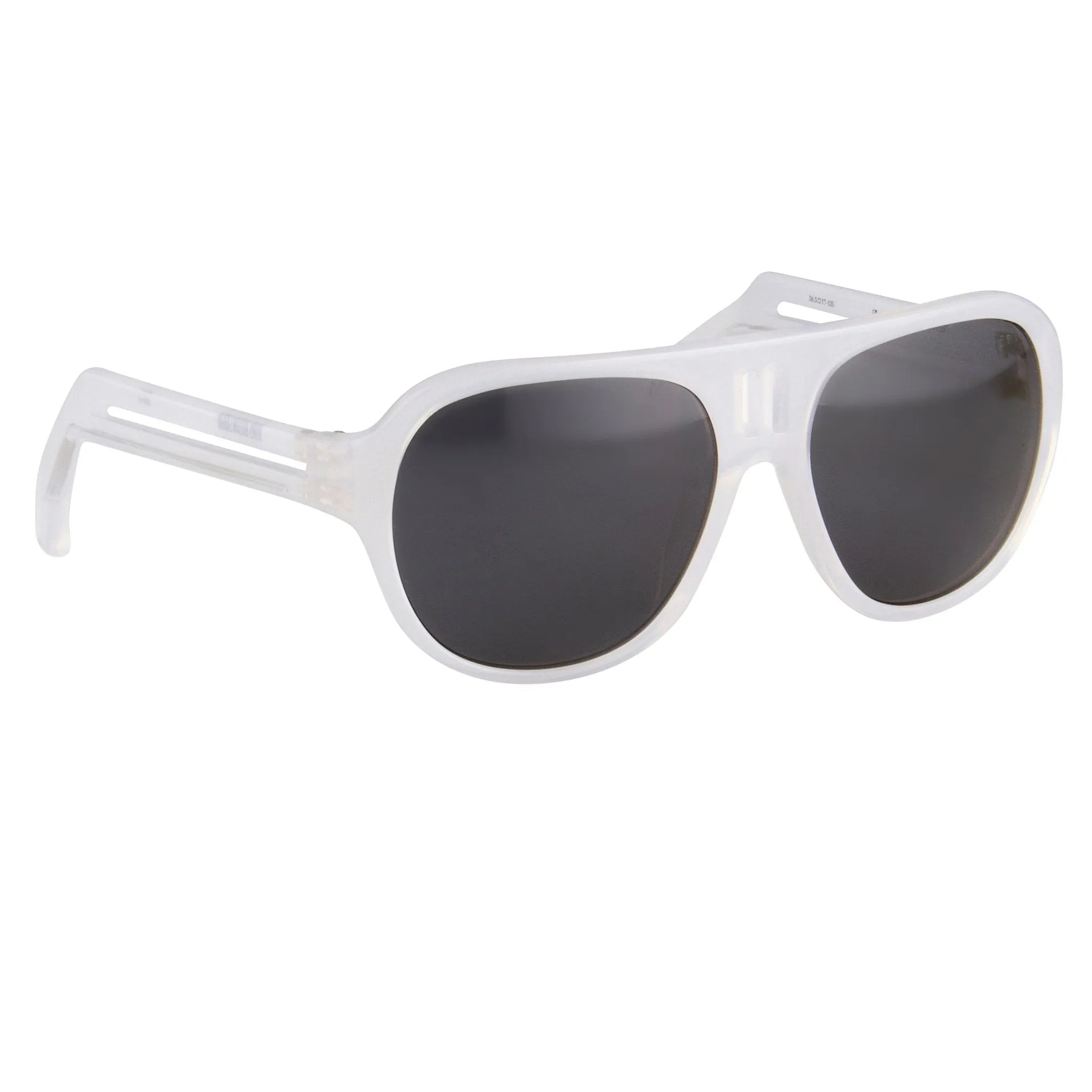 Boris Bidjan Saberi Sunglasses Misty White and Grey