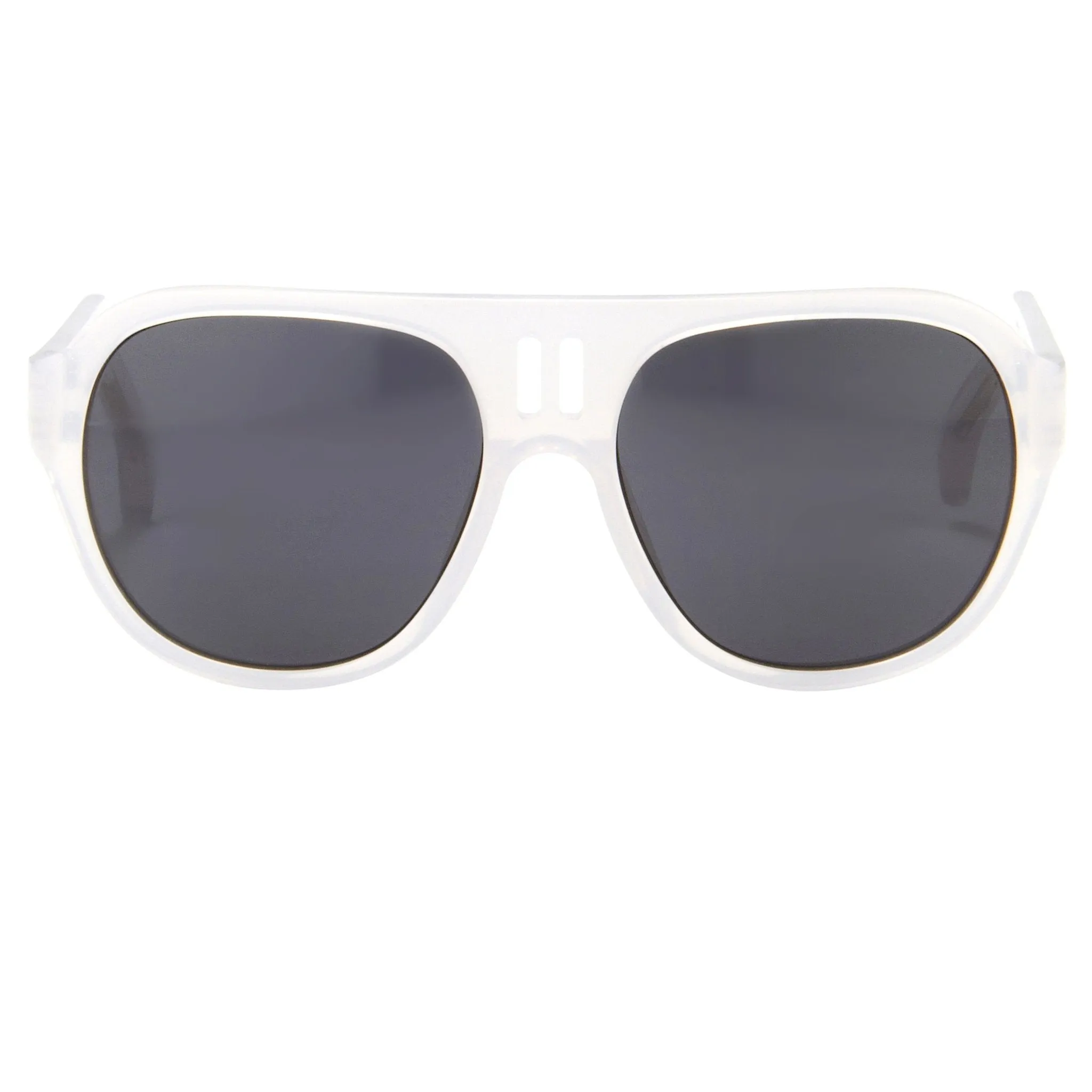 Boris Bidjan Saberi Sunglasses Misty White and Grey