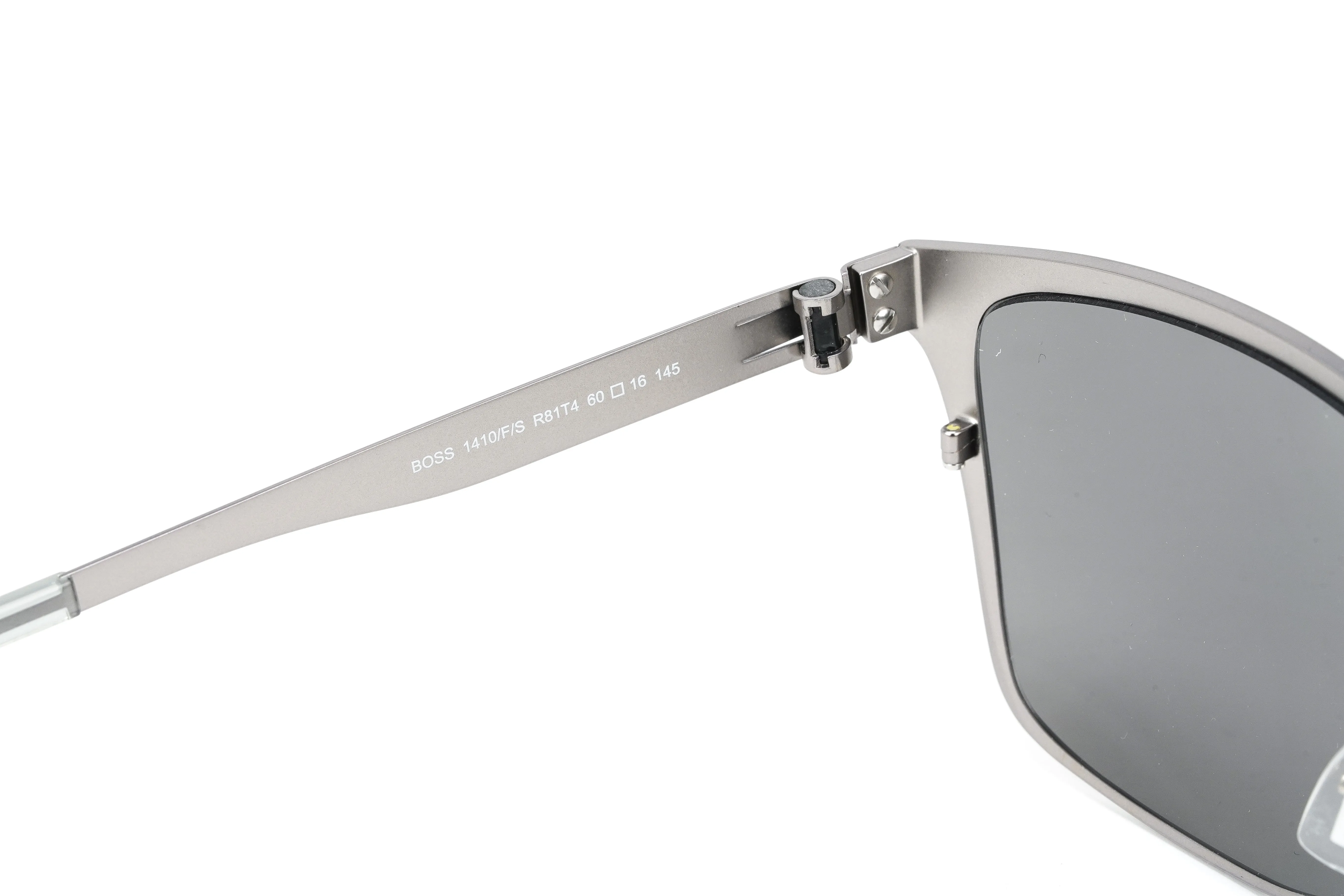 Boss by BOSS Men's Sunglasses Classic Square Silver/Grey 1410/F/S R81/T4