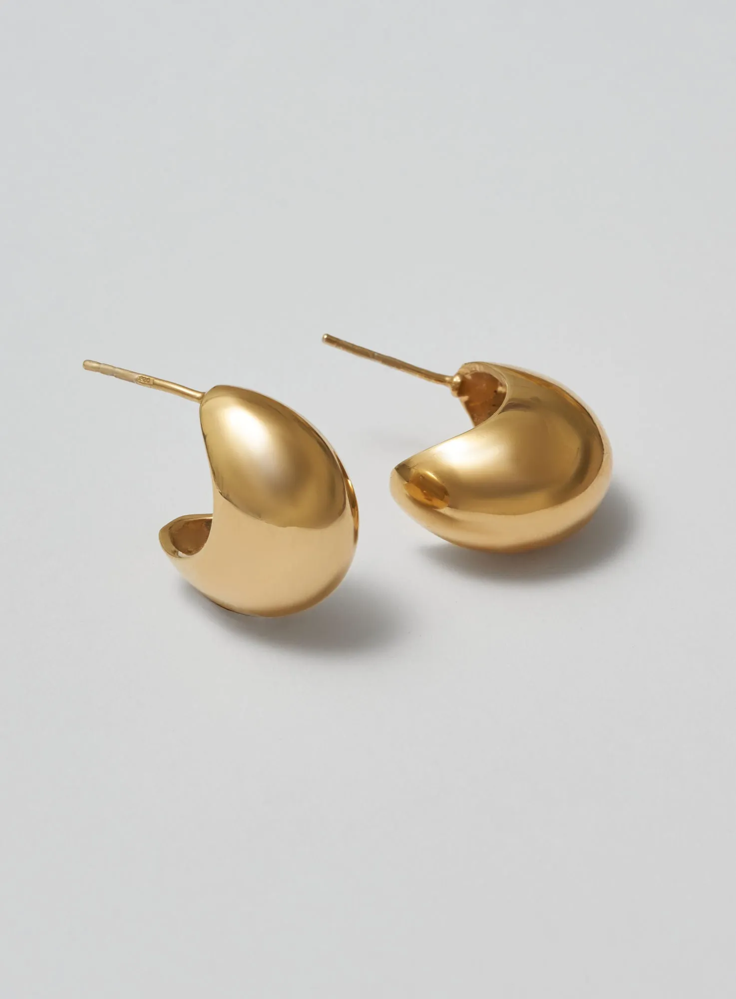 Bubble Gold Plated Earrings