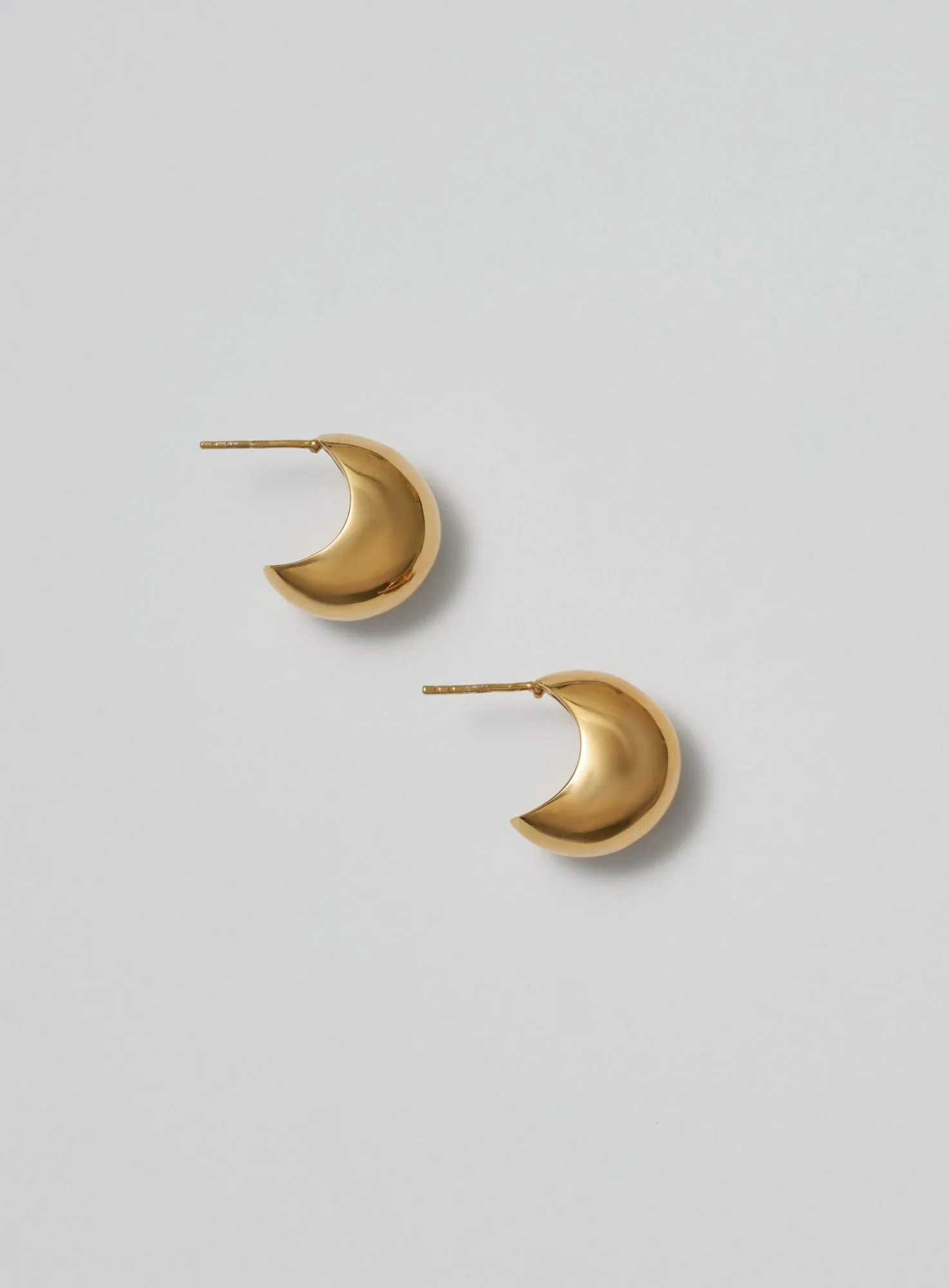 Bubble Gold Plated Earrings
