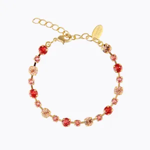 Calanthe Bracelet / Peach Combo Caroline Svedbom
