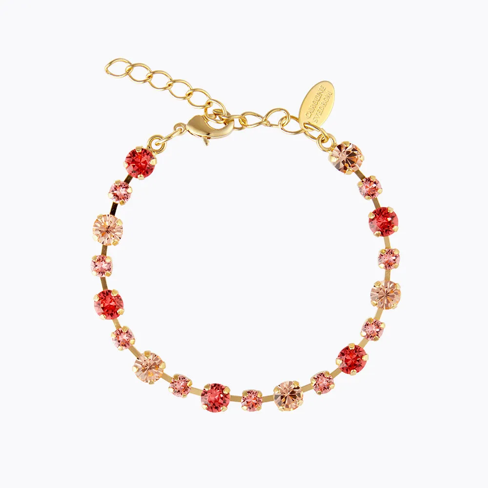 Calanthe Bracelet / Peach Combo Caroline Svedbom