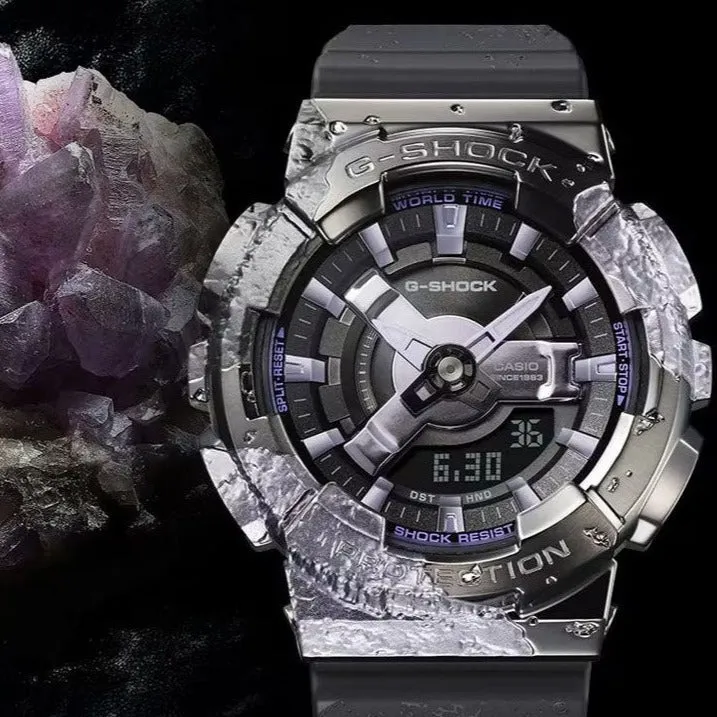 Casio G-Shock 40th Anniversary Adventurer's Stone Men's Black Watch GM-S114GEM-1A2ER