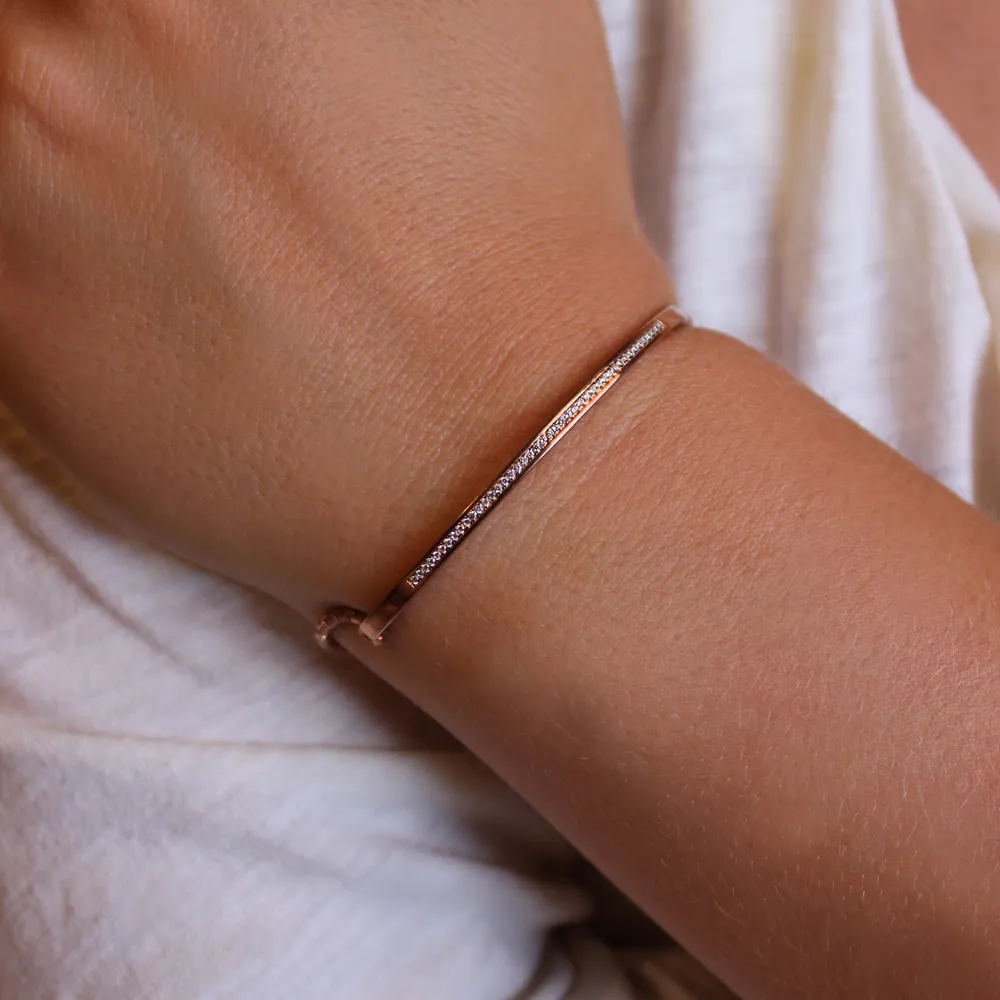Channel Set Friendship Bracelet