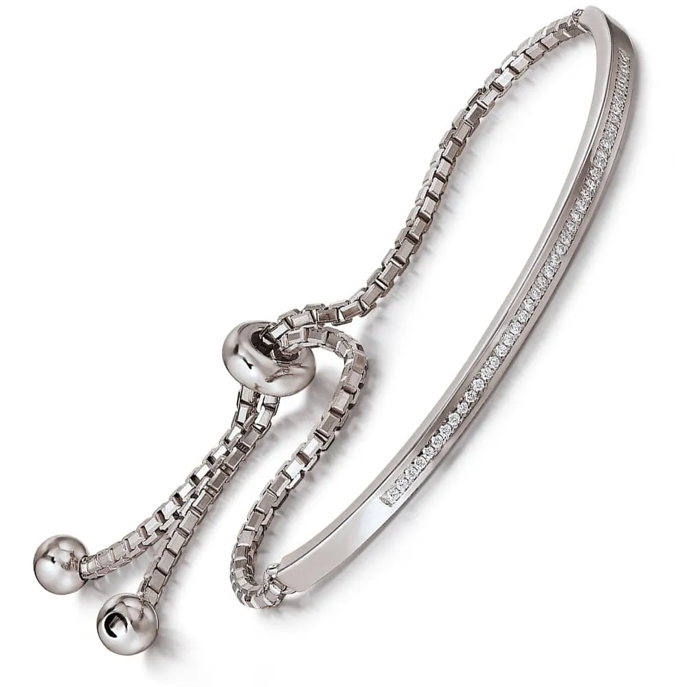 Channel Set Friendship Bracelet