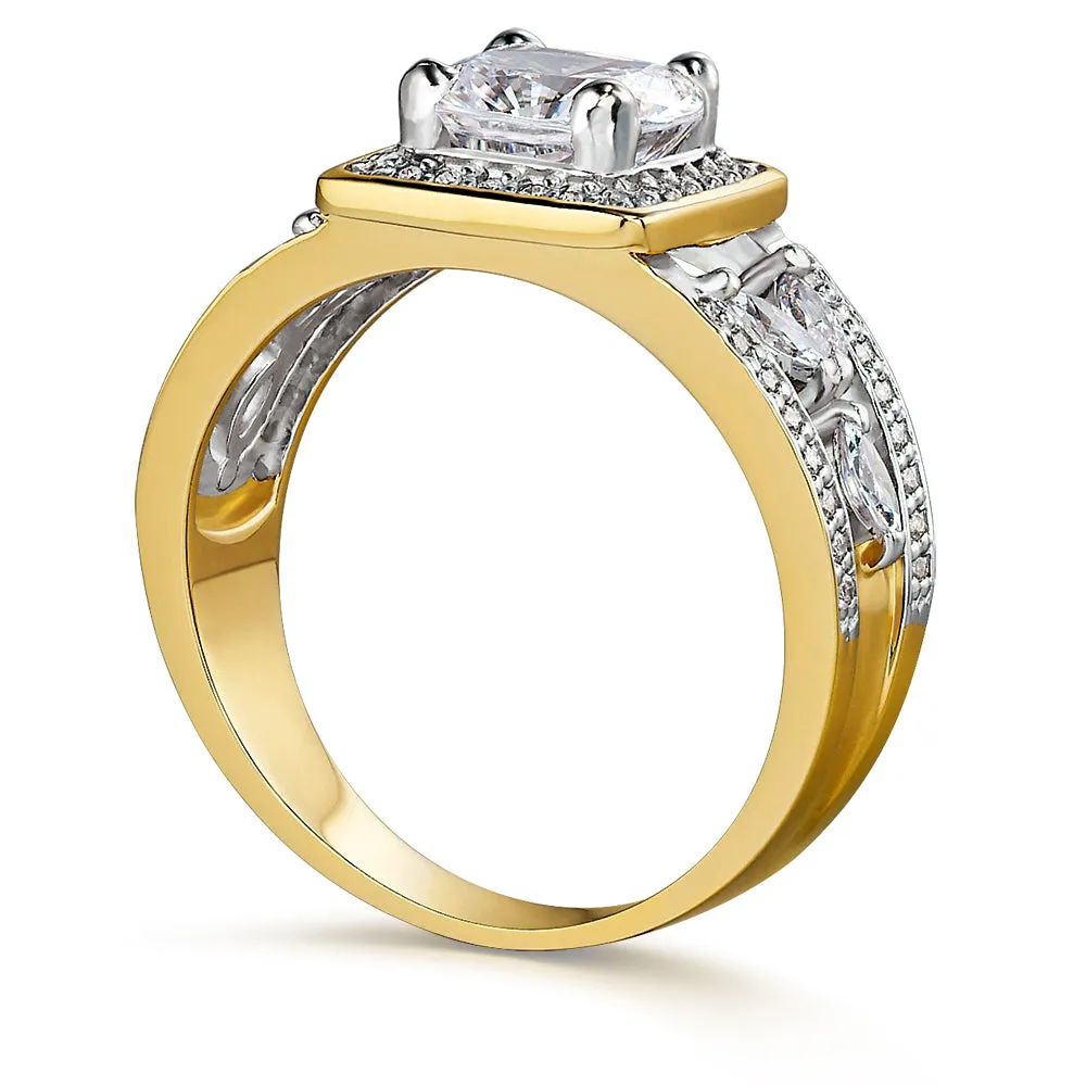 Classic Cushion Cut Cocktail Ring