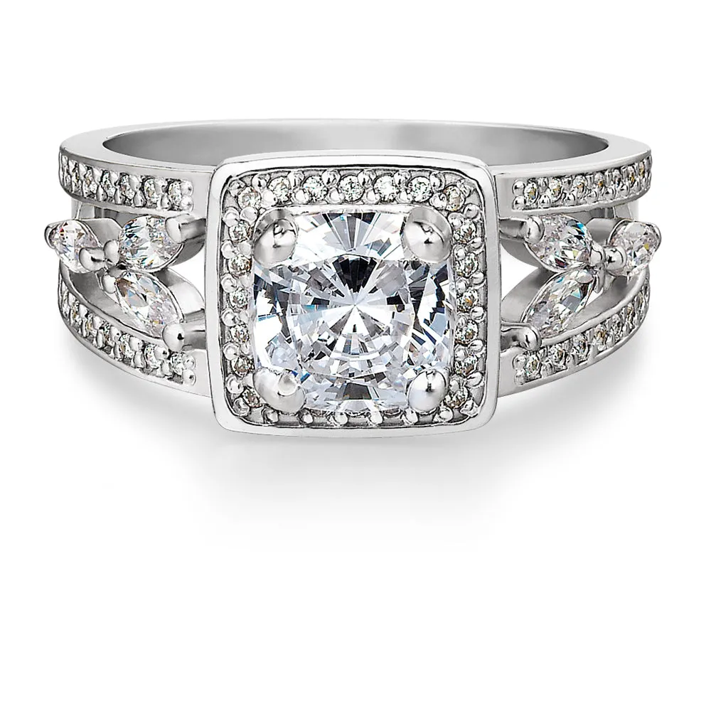 Classic Cushion Cut Cocktail Ring