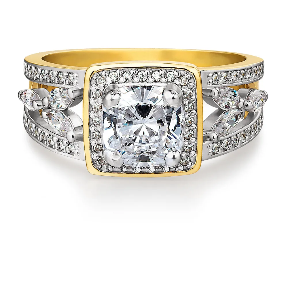 Classic Cushion Cut Cocktail Ring