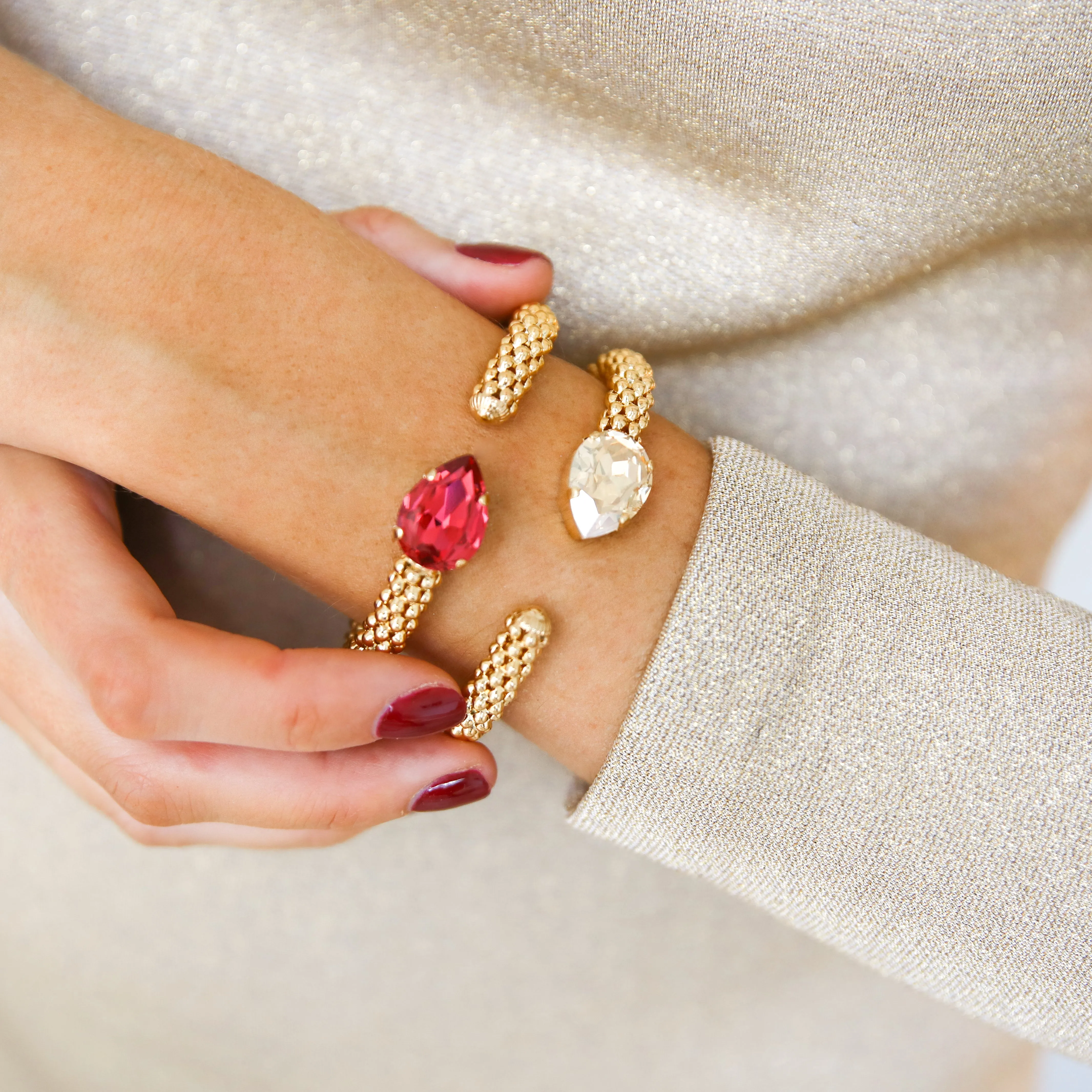 Classic Rope Bracelet / Mulberry Red Caroline Svedbom