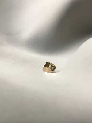 CLOUD Day 8K or 14K Gold Stud