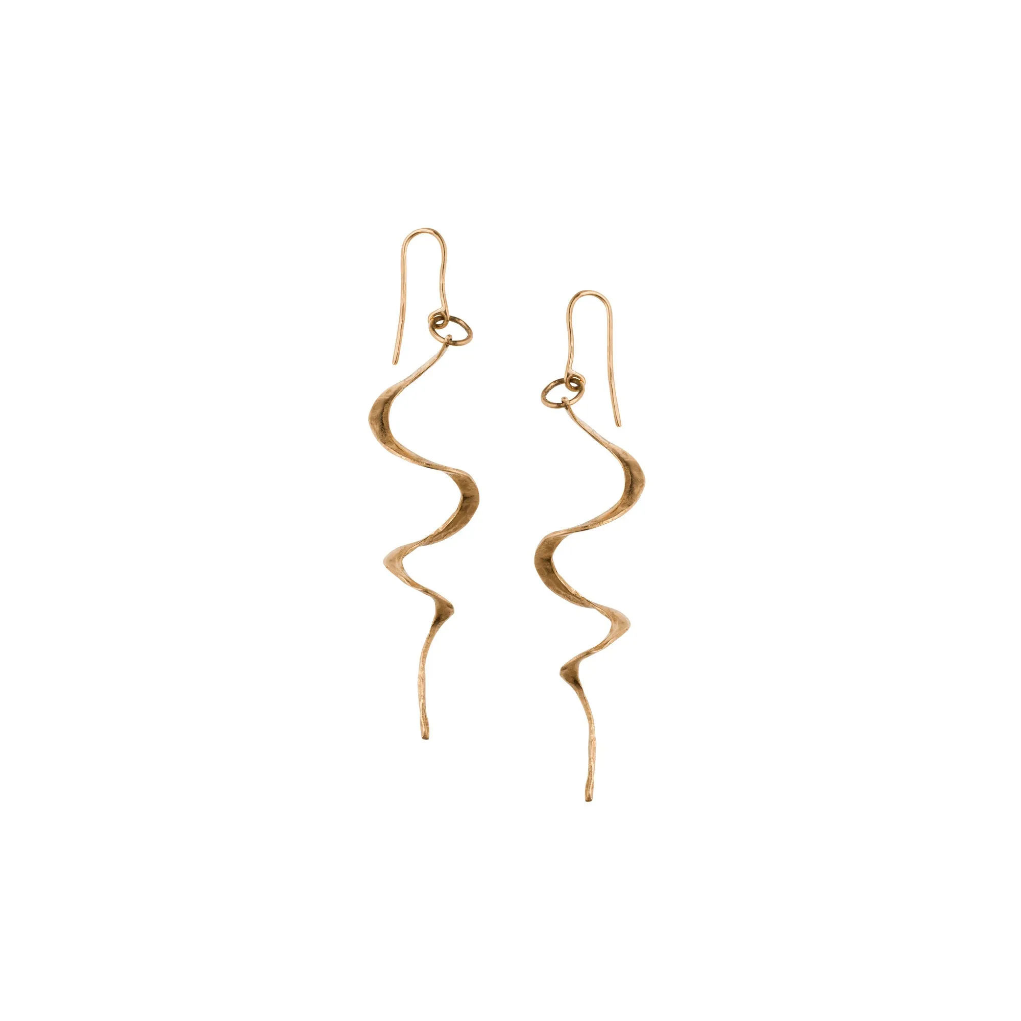 Coil 14K Gold Earrings