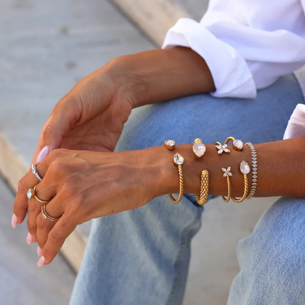 Crystal Navette Bracelet / Crystal Caroline Svedbom