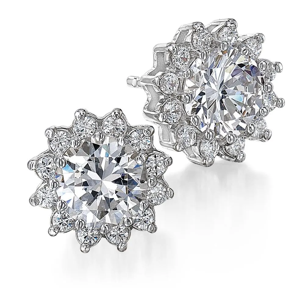 Dainty Flower Earrings