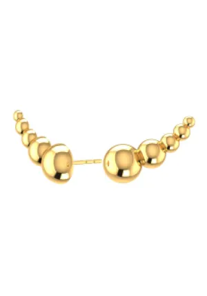 Degrade Nude 18K Gold Earrings
