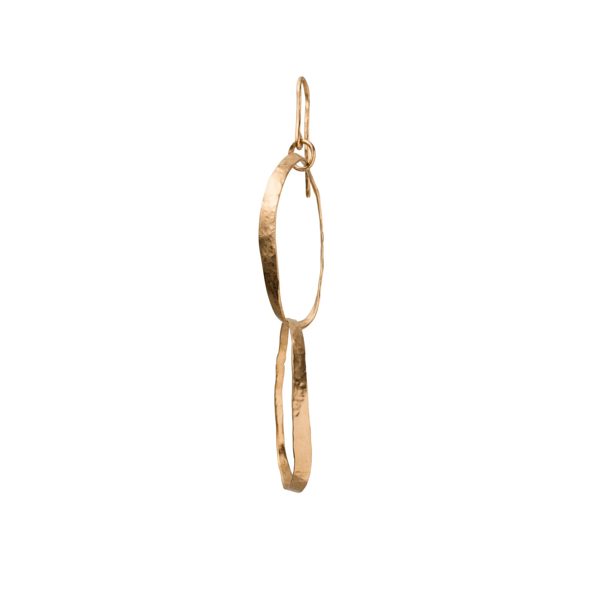 Double Eclipse 14K Gold Earrings