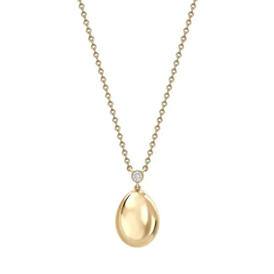 Faberge Essence Yellow Gold Petite Pendant