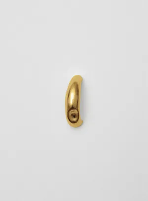 Fat lobe 14K Gold Plated Earring