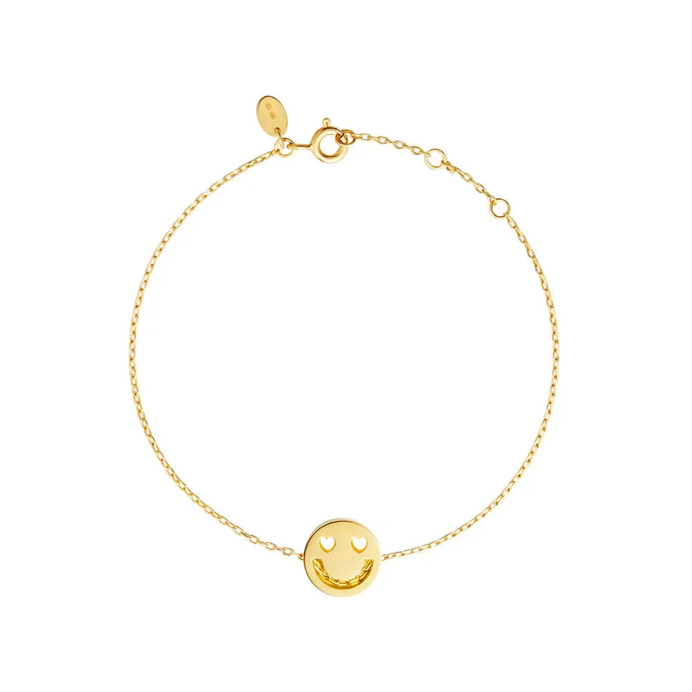 FRIENDS Smitten Chain 18K Gold Plated Bracelet