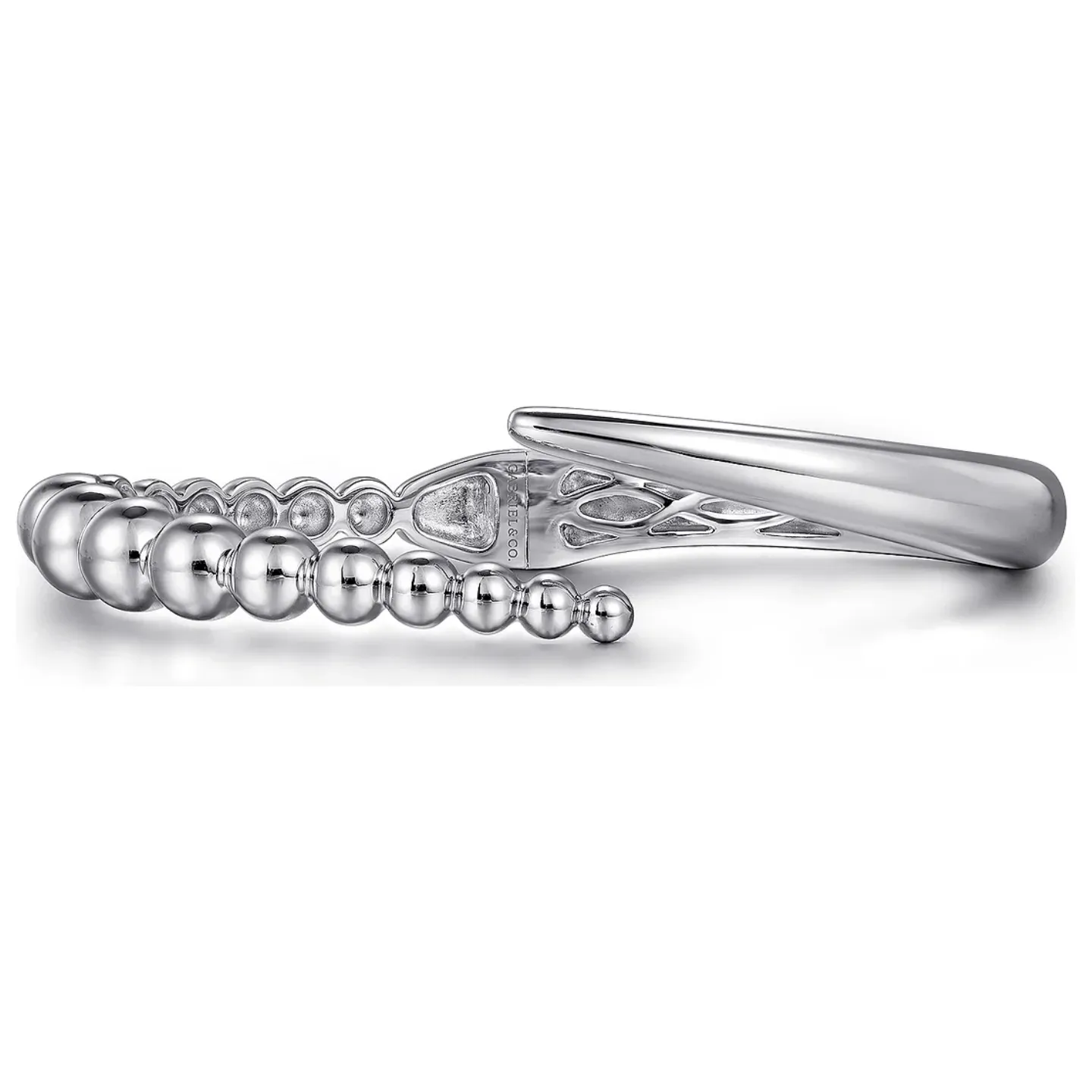 Gabriel Sterling Silver Bujukan Bypass Bangle