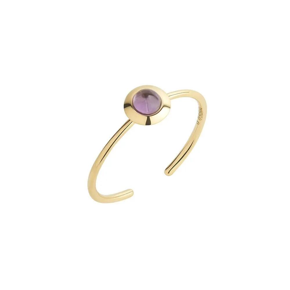Gems of Cosmo 18K Gold Ring w. Amethyst