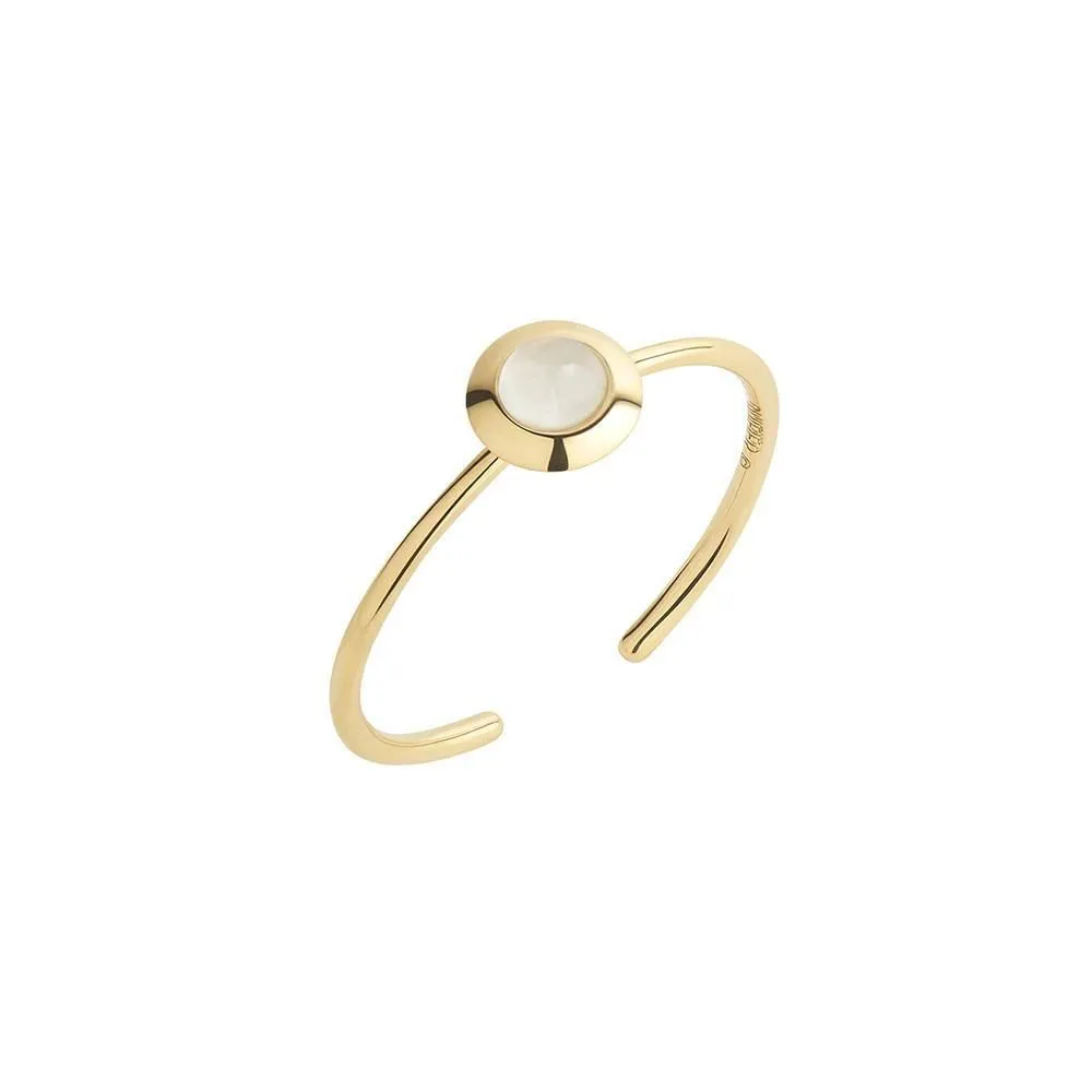 Gems of Cosmo 18K Gold Ring w. Moonstone
