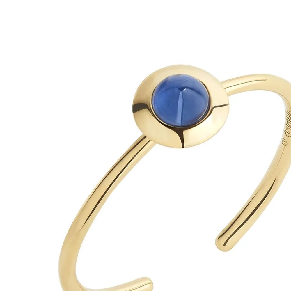 Gems of Cosmo 18K Gold Ring w. Sapphire