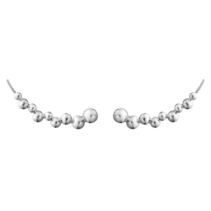 Georg Jensen Moonlight Grapes Sterling Silver Ear Cuffs