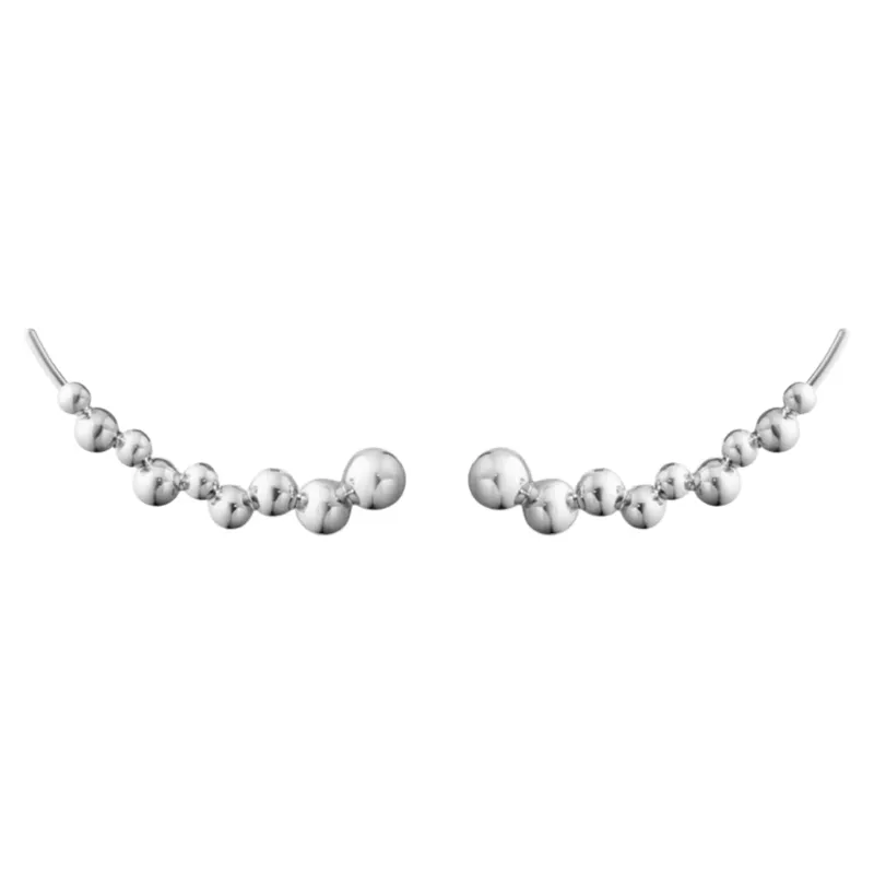 Georg Jensen Moonlight Grapes Sterling Silver Ear Cuffs
