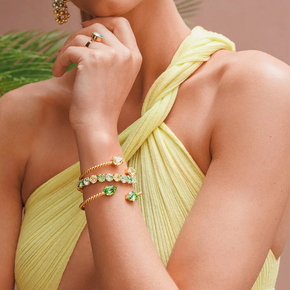 Gia Stud Bracelet / Lime Combo Caroline Svedbom