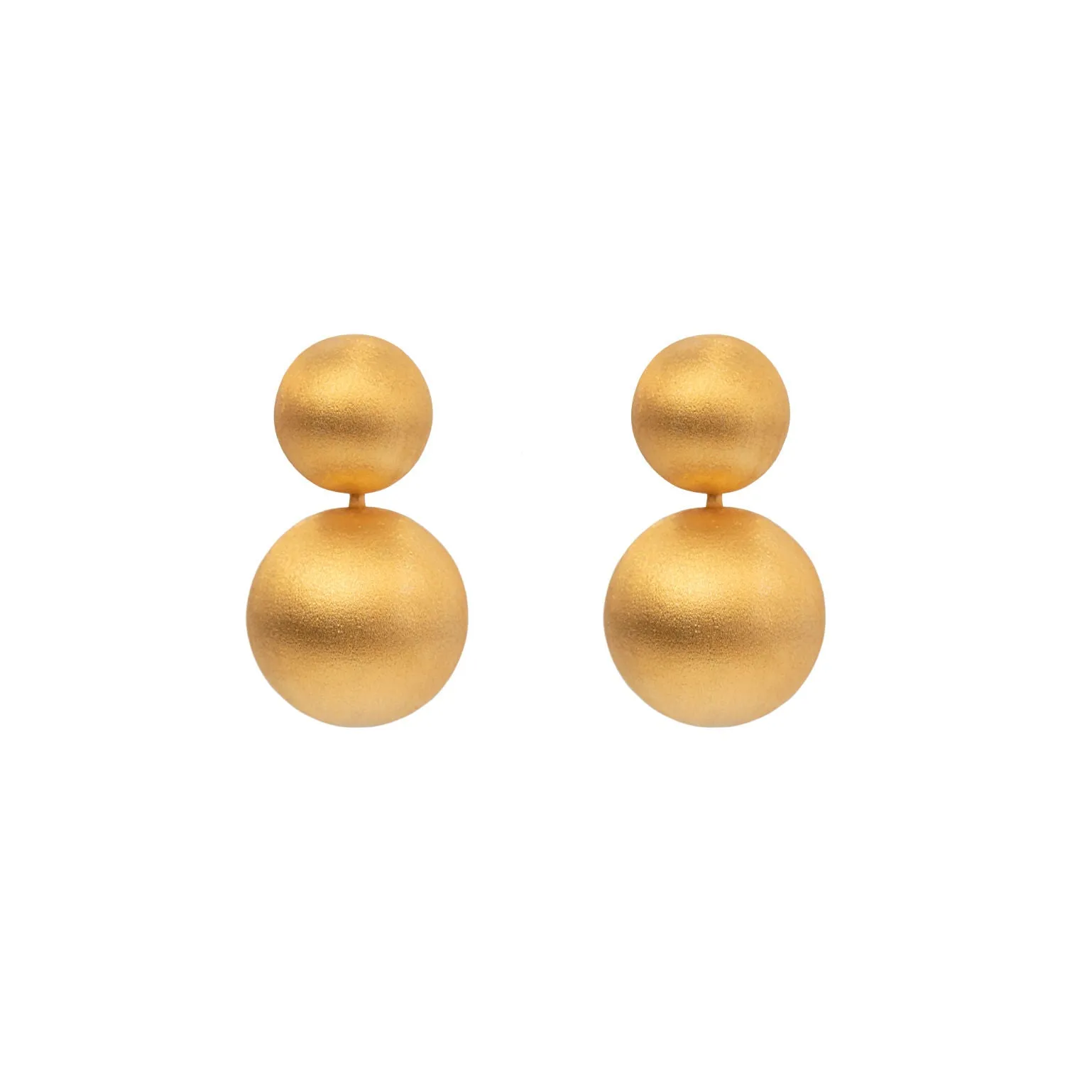 Handcrafted Gold Plated Earrings