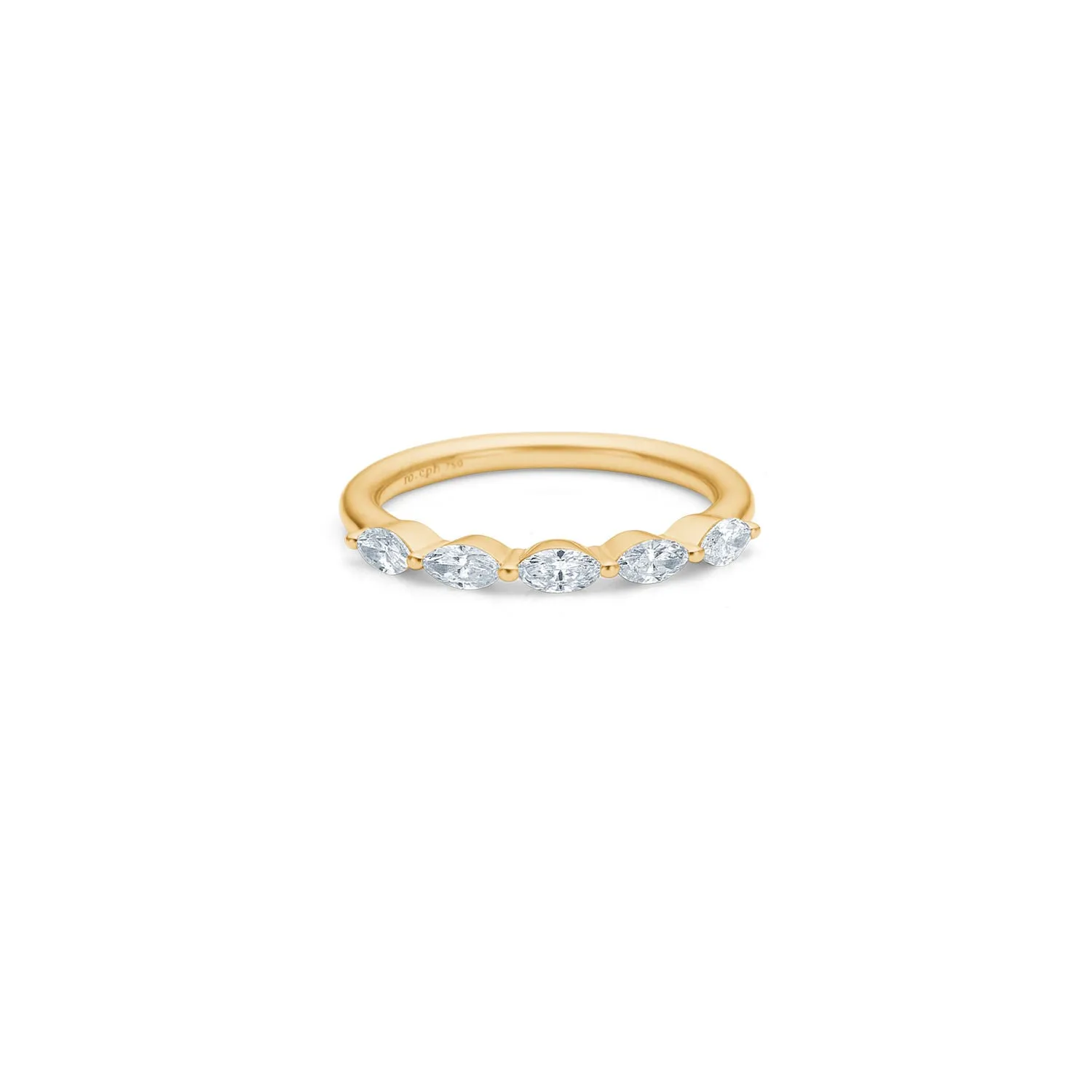 Her Love 18K Gold Ring w. Diamonds