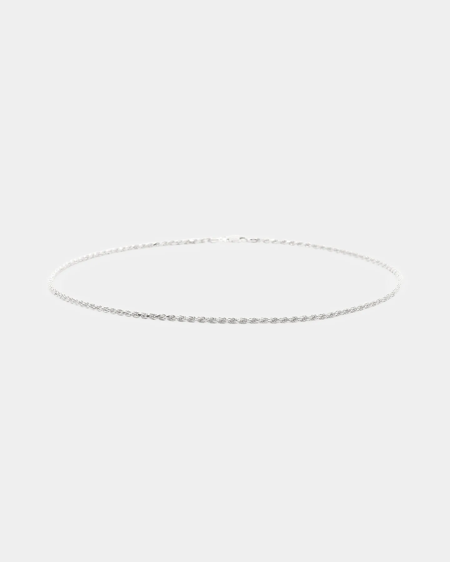 House Of Auric 2.5mm Rope Chain Sterling Silver
