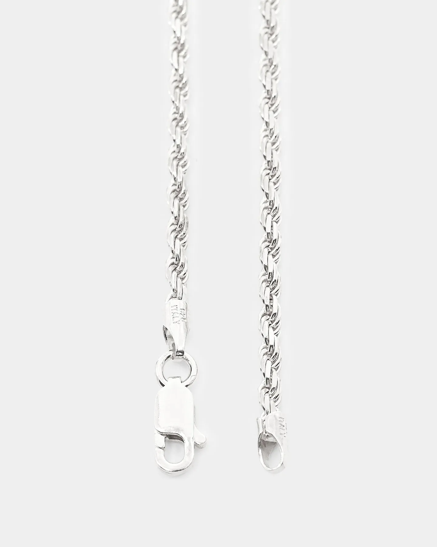 House Of Auric 2.5mm Rope Chain Sterling Silver