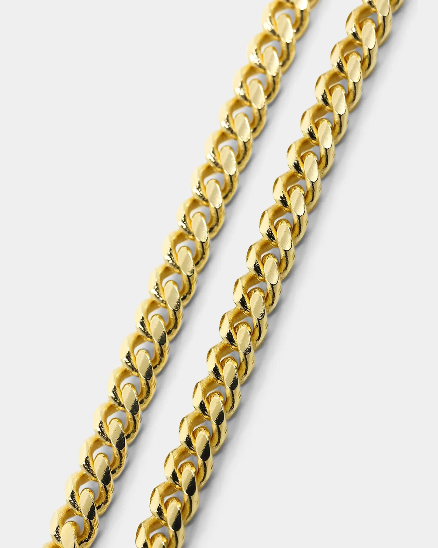 House Of Auric 5mm Cuban Link Bracelet 18k Gold Vermeil