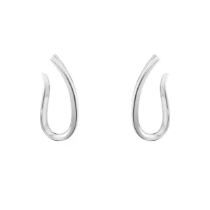 Infinity Silver Earrings