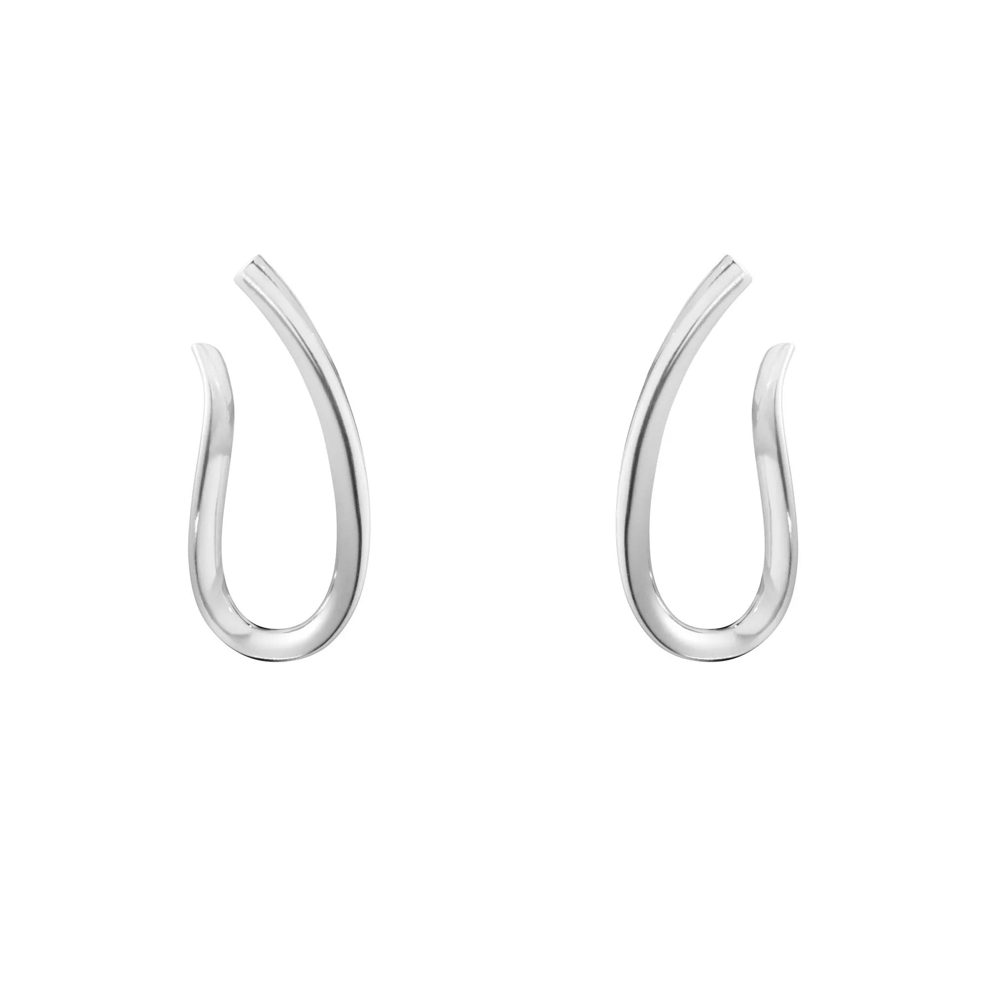 Infinity Silver Earrings