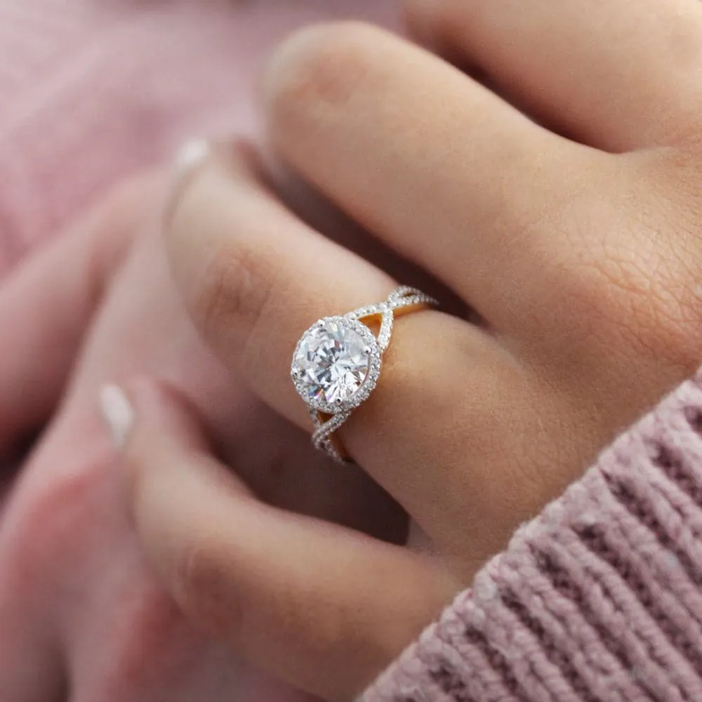 Infinity Tru-Diamonds Ring