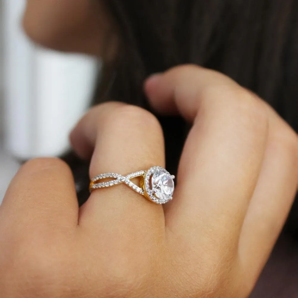 Infinity Tru-Diamonds Ring