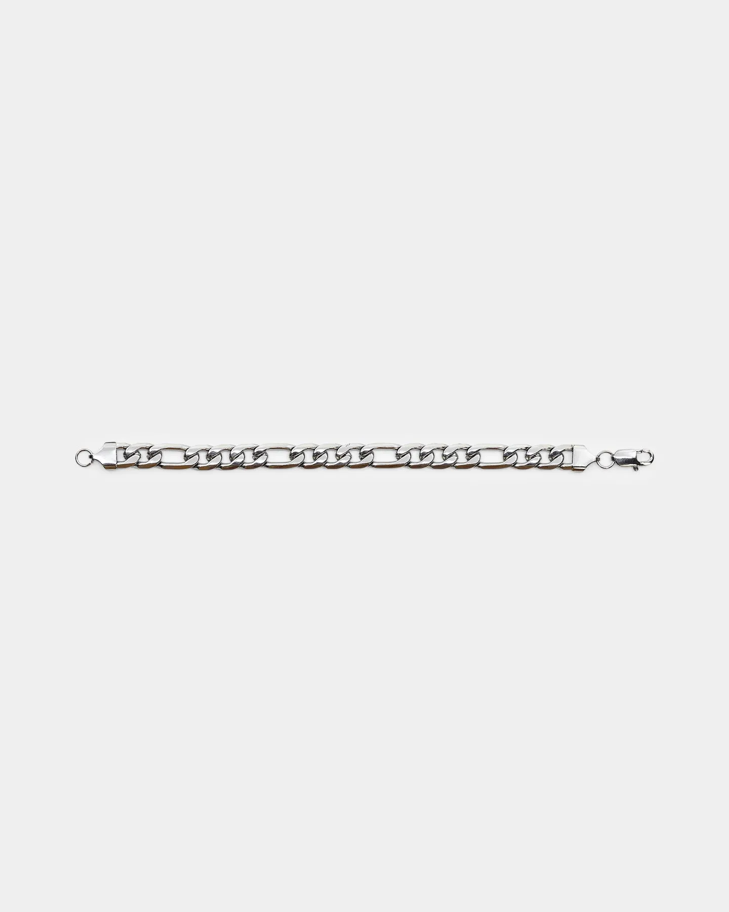 INFRA 9.5mm Figaro Bracelet Stainless Steel
