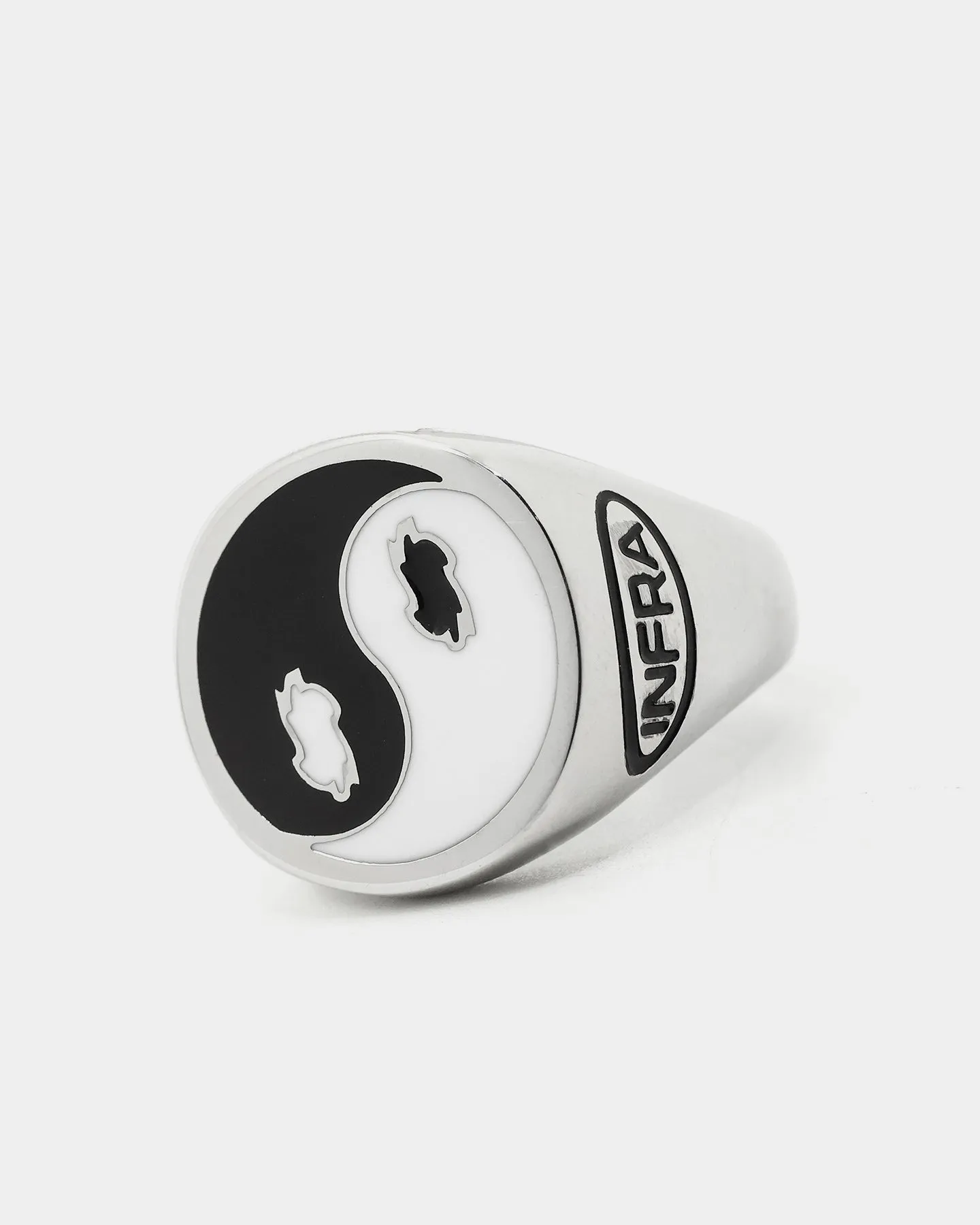 Infra Digital Yin Yang Ring Stainless Steel