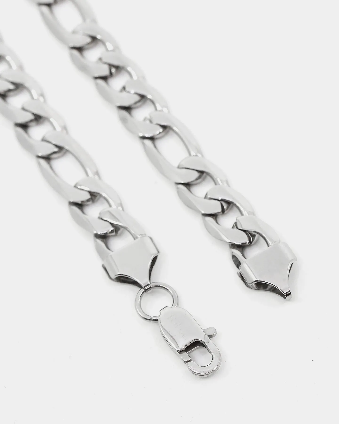 Infra Figaro 9.5MM Chain Stainless Steel