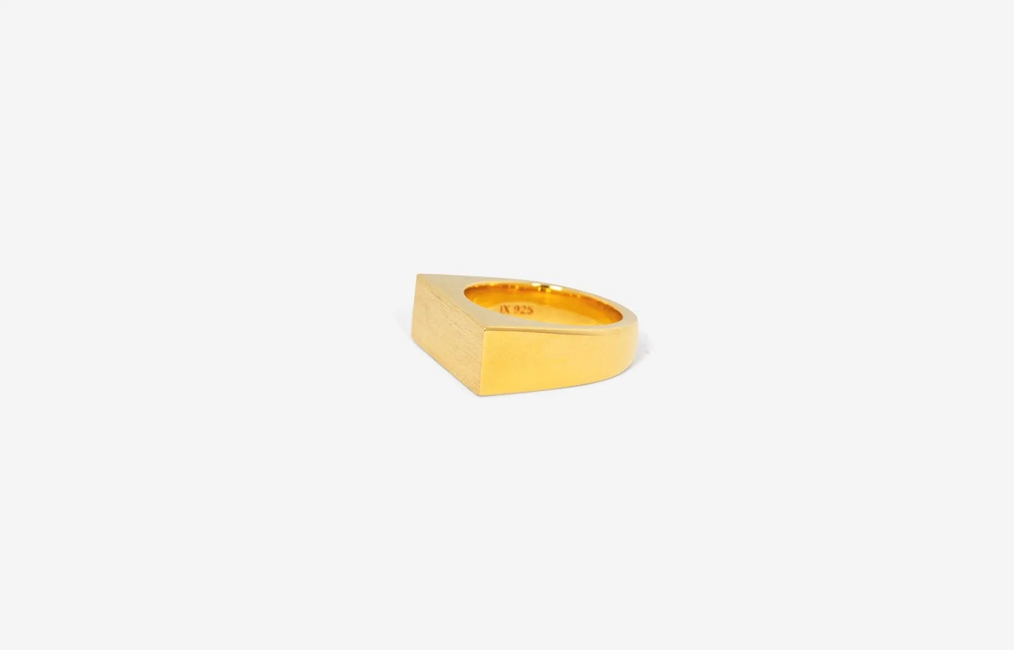 IX Classic Gold Plated Ring