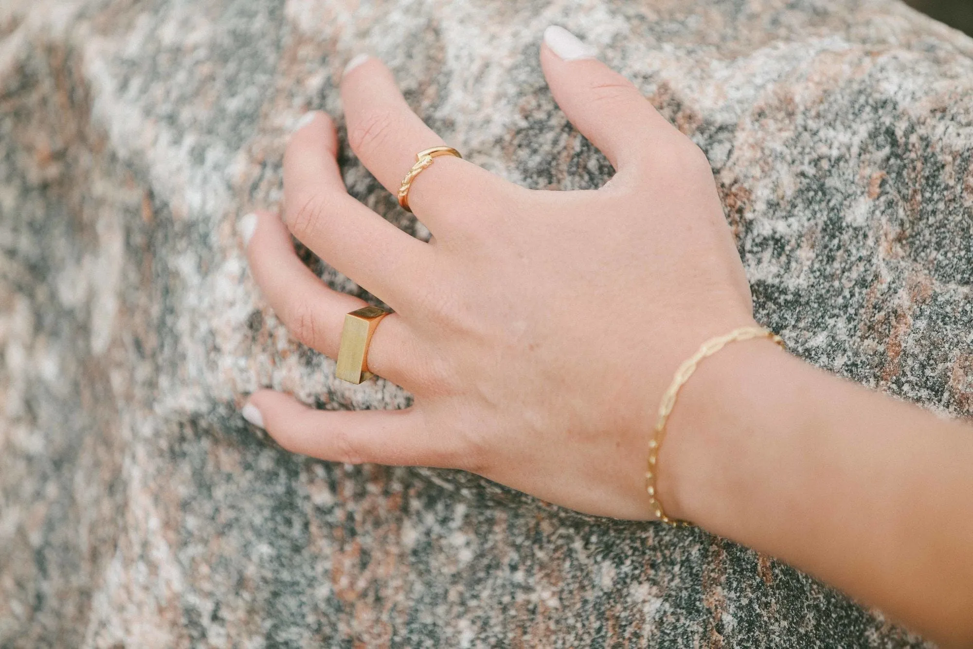 IX Classic Gold Plated Ring