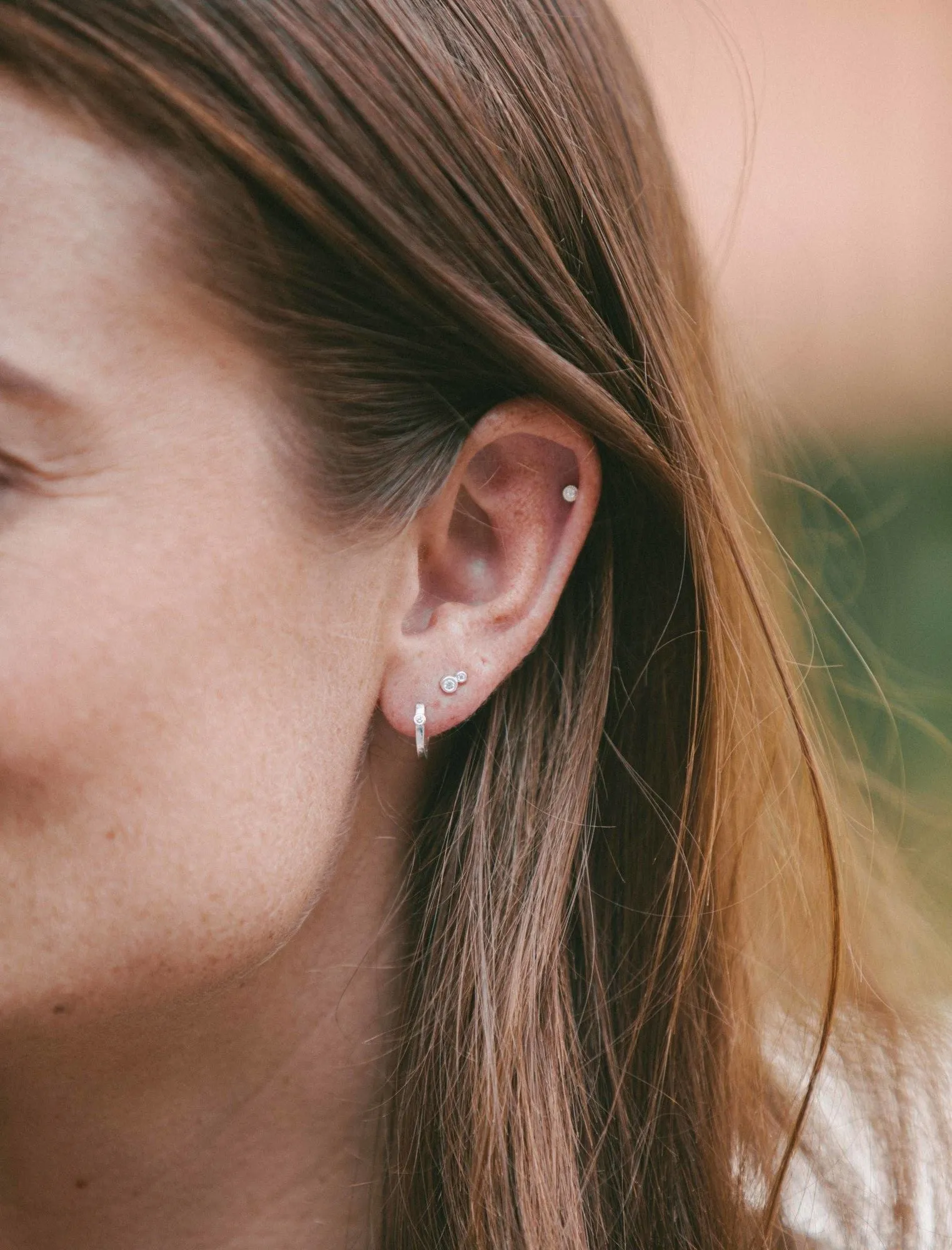 IX Couture Silver Earring