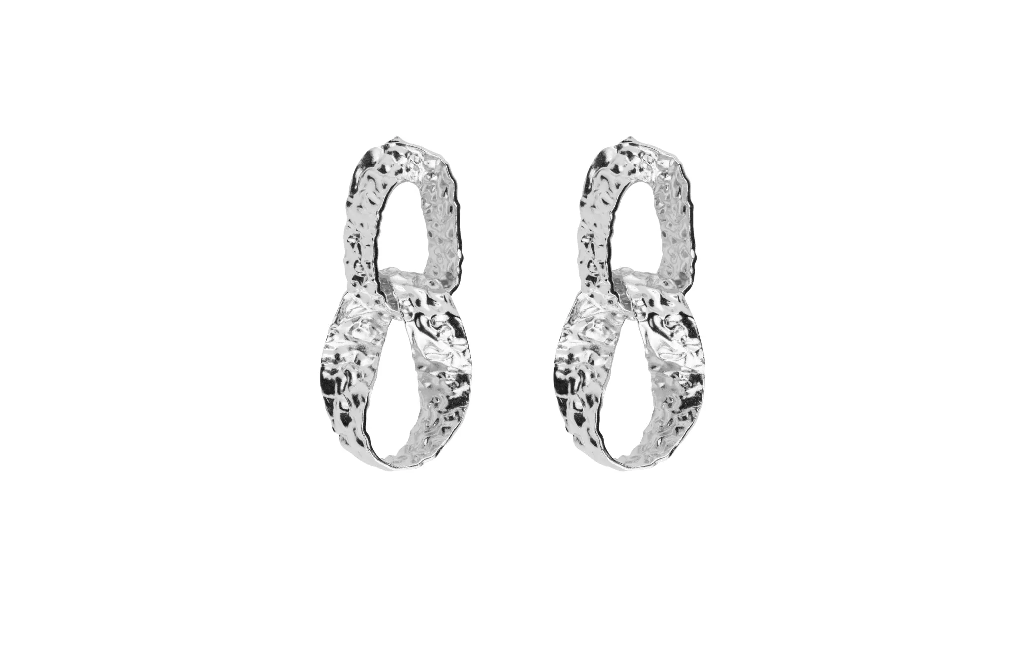 IX Crunchy Double Hoops