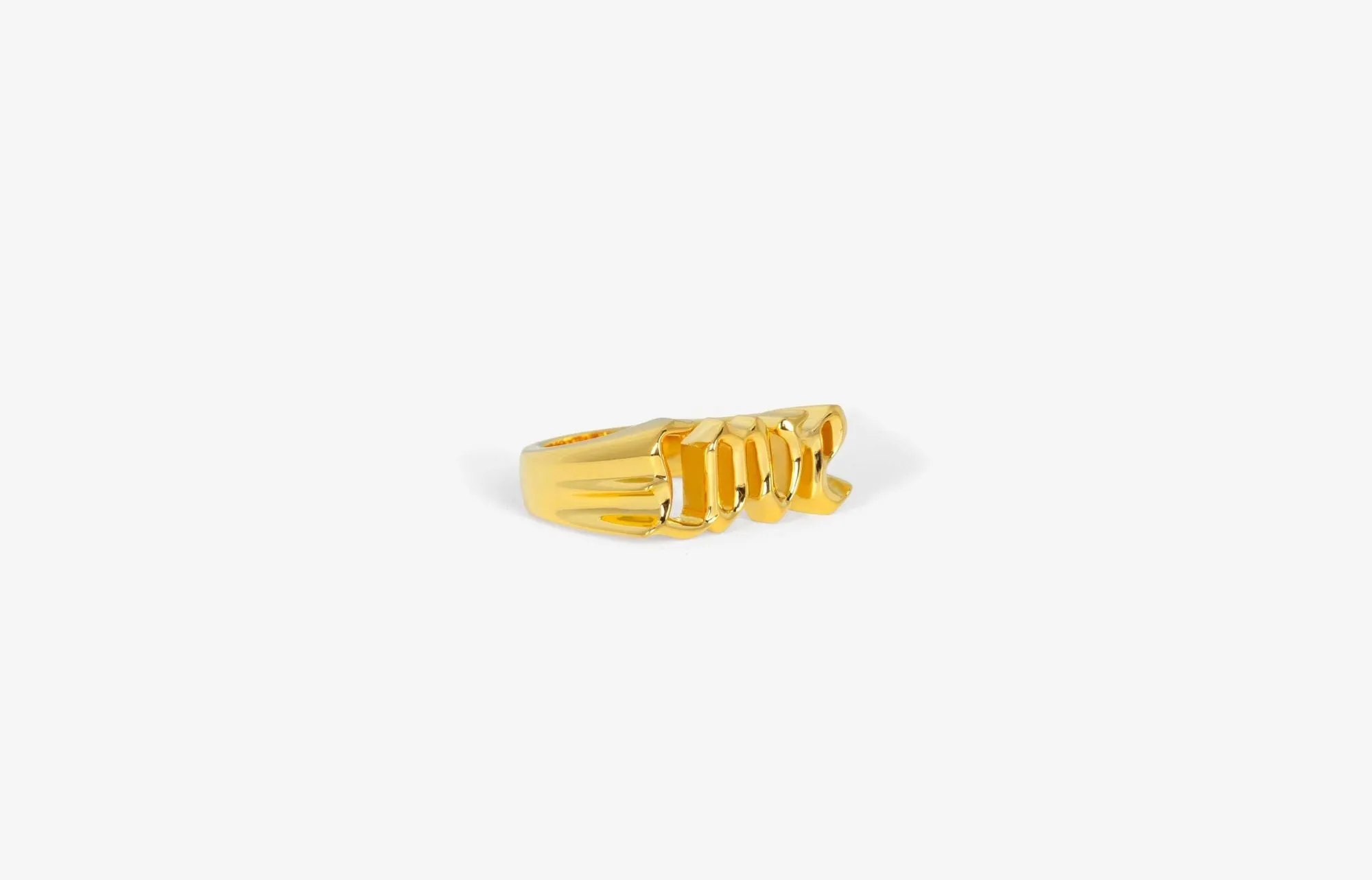 IX Love Gold Plated Ring